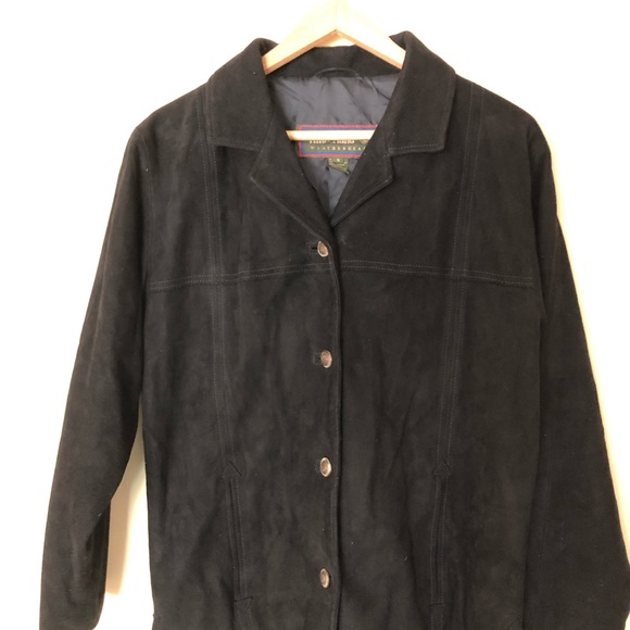 timberland suede jacket
